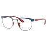 Ferrari - Ray-Ban - RB3698VM F072 51-20 - Official Original Scuderia Ferrari New Collection - Optical Glasses - Eyewear