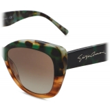Giorgio Armani - Occhiali da Sole Donna Forma Cat-Eye - Verde - Occhiali da Sole - Giorgio Armani Eyewear