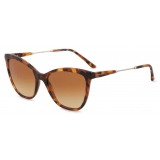 Giorgio Armani - Women’s Cat-Eye Sunglasses - Brown - Sunglasses - Giorgio Armani Eyewear