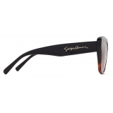 Giorgio Armani - Women’s Cat-Eye Sunglasses - Black - Sunglasses - Giorgio Armani Eyewear