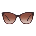 Giorgio Armani - Women’s Cat-Eye Sunglasses - Brown - Sunglasses - Giorgio Armani Eyewear