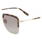 Giorgio Armani - Women’s Square Sunglasses - Pale Gold Havana - Sunglasses - Giorgio Armani Eyewear