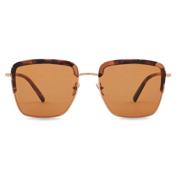 Giorgio Armani - Women’s Square Sunglasses - Rose Gold Havana - Sunglasses - Giorgio Armani Eyewear