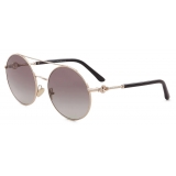 Giorgio Armani - Women’s Round Sunglasses - Gray - Sunglasses - Giorgio Armani Eyewear