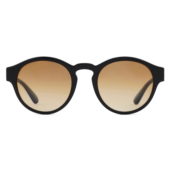 Giorgio Armani - Occhiali da Sole Donna Forma Panthos - Nero Marrone - Occhiali da Sole - Giorgio Armani Eyewear