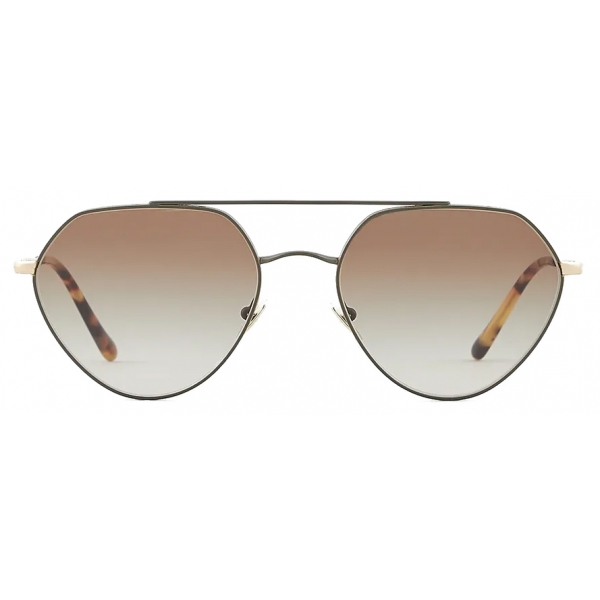 Giorgio Armani - Women’s Irregular Sunglasses - Pale Gold - Sunglasses - Giorgio Armani Eyewear