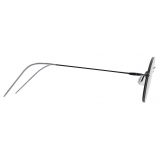 Giorgio Armani - Unisex Oval Sunglasses - Black Olive - Sunglasses - Giorgio Armani Eyewear