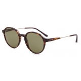 Giorgio Armani - Men’s Panto Sunglasses - Havana Green - Sunglasses - Giorgio Armani Eyewear