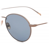 Giorgio Armani - Men’s Panto Sunglasses - Bronze Blue - Sunglasses - Giorgio Armani Eyewear