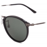Giorgio Armani - Men’s Panto Sunglasses - Black Green - Sunglasses - Giorgio Armani Eyewear