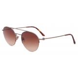 Giorgio Armani - Men’s Panto Sunglasses - Bronze Brown - Sunglasses - Giorgio Armani Eyewear