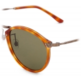 Giorgio Armani - Occhiali da Sole Uomo Forma Panthos - Tartaruga Marrone Verde - Occhiali da Sole - Giorgio Armani Eyewear