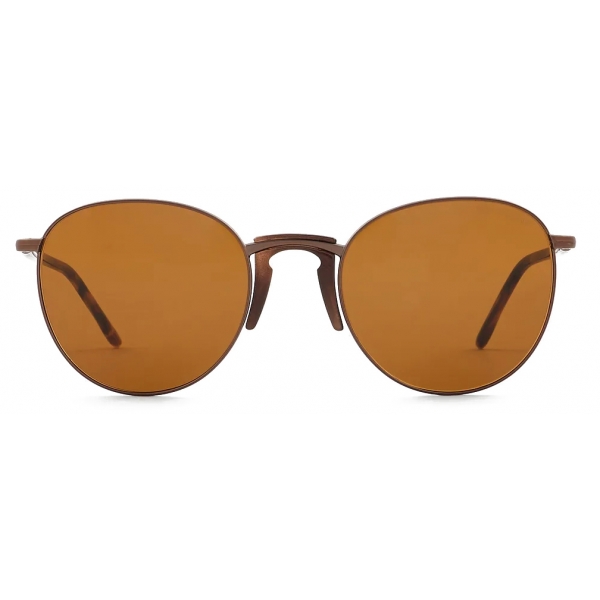 Giorgio Armani - Men’s Panto Sunglasses - Bronze Havana Brown - Sunglasses - Giorgio Armani Eyewear