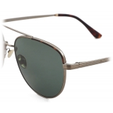 Giorgio Armani - Men’s Pilot Sunglasses - Pale Gold Havana Green - Sunglasses - Giorgio Armani Eyewear