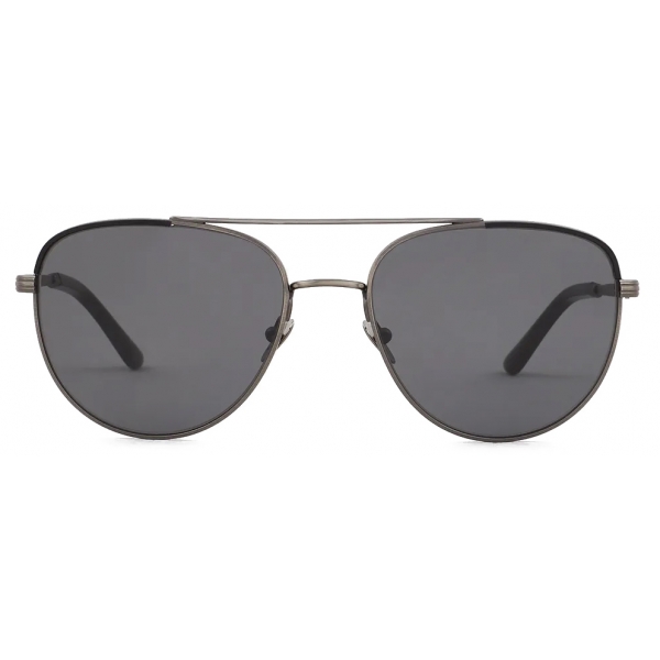 Giorgio Armani - Men’s Pilot Sunglasses - Gunmetal Grey - Sunglasses - Giorgio Armani Eyewear