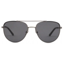 Giorgio Armani - Men’s Pilot Sunglasses - Gunmetal Grey - Sunglasses - Giorgio Armani Eyewear