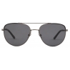 Giorgio Armani - Men’s Pilot Sunglasses - Gunmetal Grey - Sunglasses - Giorgio Armani Eyewear