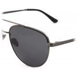 Giorgio Armani - Men’s Pilot Sunglasses - Gunmetal Grey - Sunglasses - Giorgio Armani Eyewear