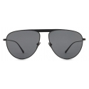 Giorgio Armani - Occhiali da Sole Uomo Forma Pilot - Nero Grigio - Occhiali da Sole - Giorgio Armani Eyewear