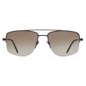 Giorgio Armani - Men’s Rectangular Sunglasses - Black Green - Sunglasses - Giorgio Armani Eyewear