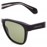 Giorgio Armani - Men’s Rectangular Sunglasses - Black Green - Sunglasses - Giorgio Armani Eyewear