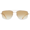 Giorgio Armani - Occhiali da Sole Uomo Forma Rettangolare - Oro Marrone  - Occhiali da Sole - Giorgio Armani Eyewear