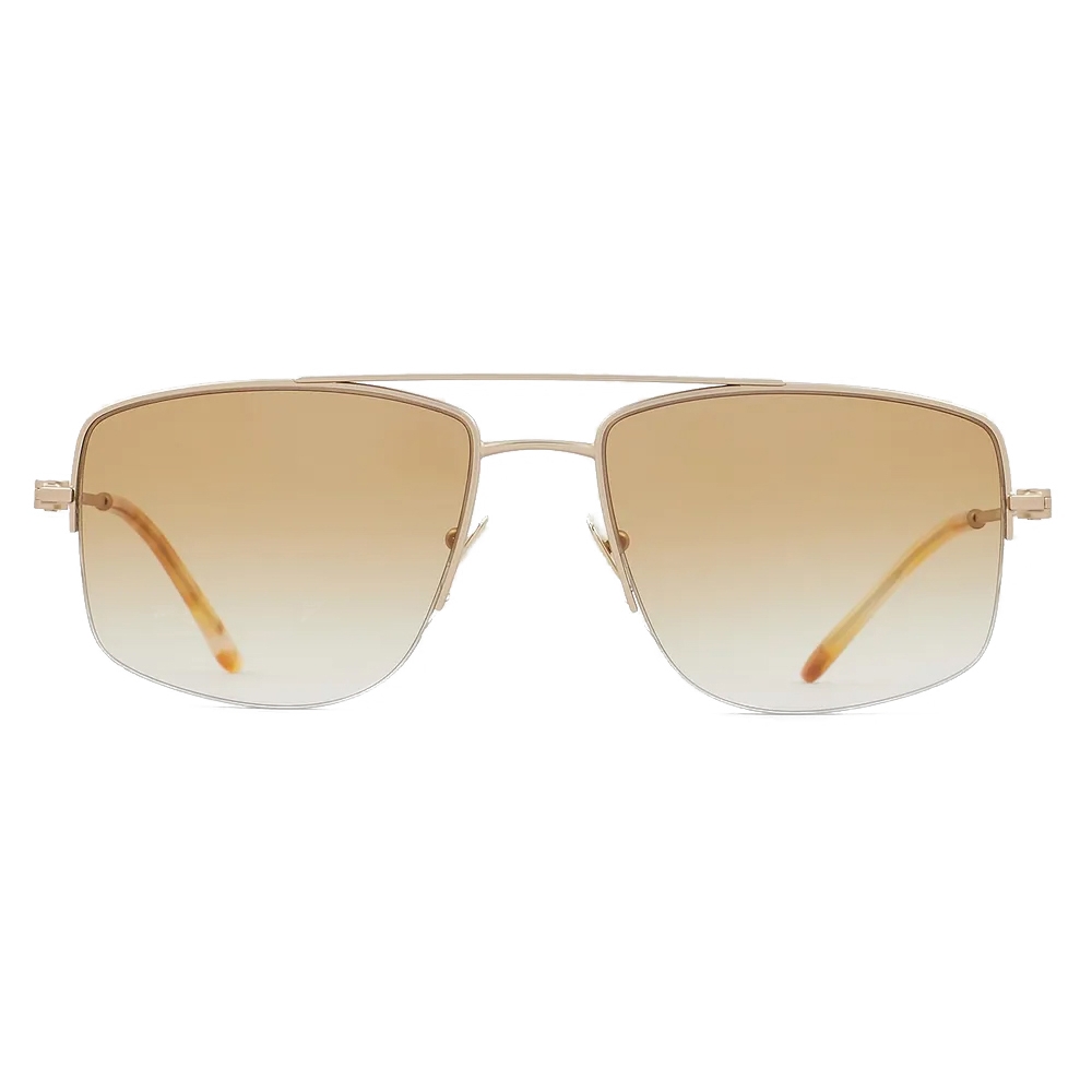 Giorgio Armani Men s Rectangular Sunglasses Light Gold Light