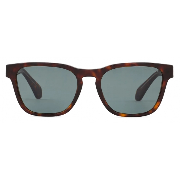 Giorgio Armani - Men’s Rectangular Sunglasses - Havana Blue - Sunglasses - Giorgio Armani Eyewear