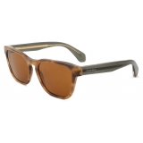 Giorgio Armani - Occhiali da Sole Uomo Forma Rettangolare - Opale Marrone - Occhiali da Sole - Giorgio Armani Eyewear