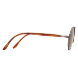 Giorgio Armani - Men’s Round Sunglasses - Bronze Havana Brown - Sunglasses - Giorgio Armani Eyewear