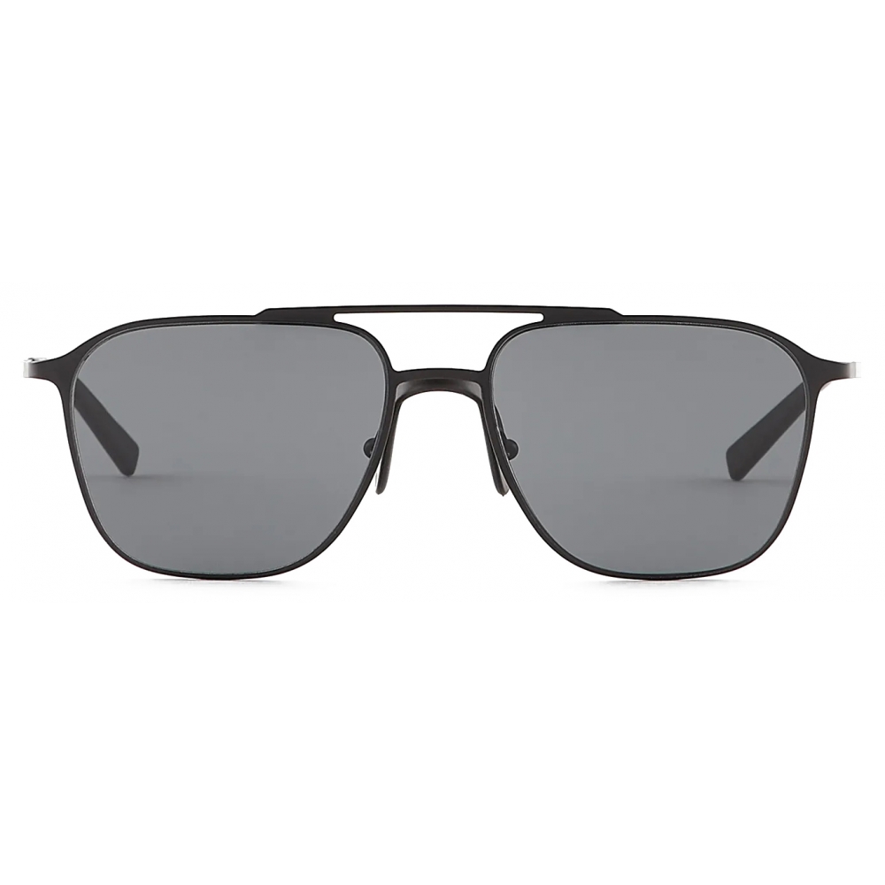 Giorgio Armani - Men's Square Sunglasses - Black Smoke - Sunglasses - Giorgio  Armani Eyewear - Avvenice