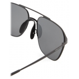 Giorgio Armani - Occhiali da Sole Uomo Forma Squadrata - Nero Fumo - Occhiali da Sole - Giorgio Armani Eyewear