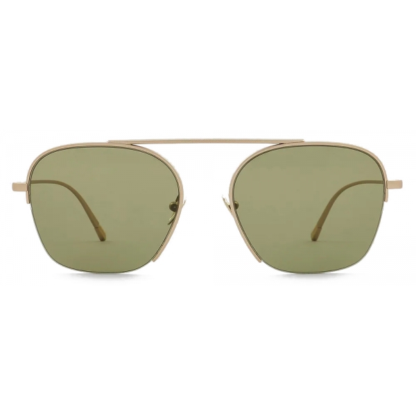 Giorgio Armani - Men’s Square Sunglasses - Pale Gold Green - Sunglasses - Giorgio Armani Eyewear