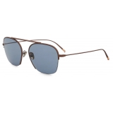 Giorgio Armani - Men’s Square Sunglasses - Bronze Blue - Sunglasses - Giorgio Armani Eyewear
