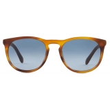 Giorgio Armani - Occhiali da Sole Uomo in Bio-Acetato - Miele Blu - Occhiali da Sole - Giorgio Armani Eyewear