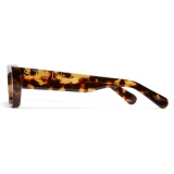Stella McCartney - Logo Cat‐Eye Sunglasses - Shiny Dark Havana - Sunglasses - Stella McCartney Eyewear