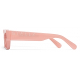 Stella McCartney - Logo Cat‐Eye Sunglasses - Shiny Milky Pink - Sunglasses - Stella McCartney Eyewear