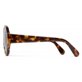 Stella McCartney - Dotted Logo Aviator Sunglasses - Blonde Havana - Sunglasses - Stella McCartney Eyewear
