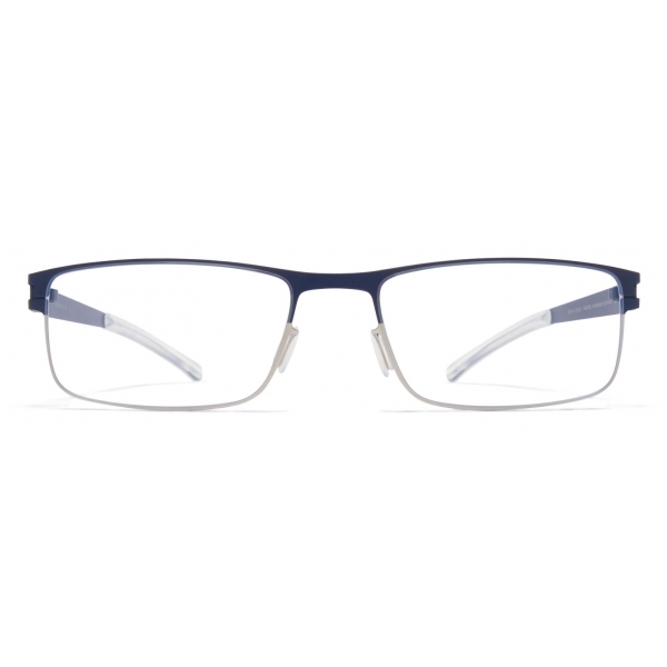 Mykita - Clive - NO1 - Silver Navy - Metal Glasses - Optical Glasses - Mykita Eyewear