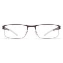 Mykita - Clive - NO1 - Argento Opaco Marrone Scuro - Metal Glasses - Occhiali da Vista - Mykita Eyewear