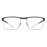 Mykita - Dalton - NO1 - Ebony Brown Cranberry - Metal Glasses - Optical Glasses - Mykita Eyewear