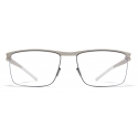 Mykita - Dalton - NO1 - Matte Silver Black - Metal Glasses - Optical Glasses - Mykita Eyewear