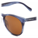 Giorgio Armani - Men’s Bio-Acetate Sunglasses - Striped Blue Brown - Sunglasses - Giorgio Armani Eyewear