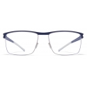 Mykita - Dalton - NO1 - Navy Silver - Metal Glasses - Optical Glasses - Mykita Eyewear