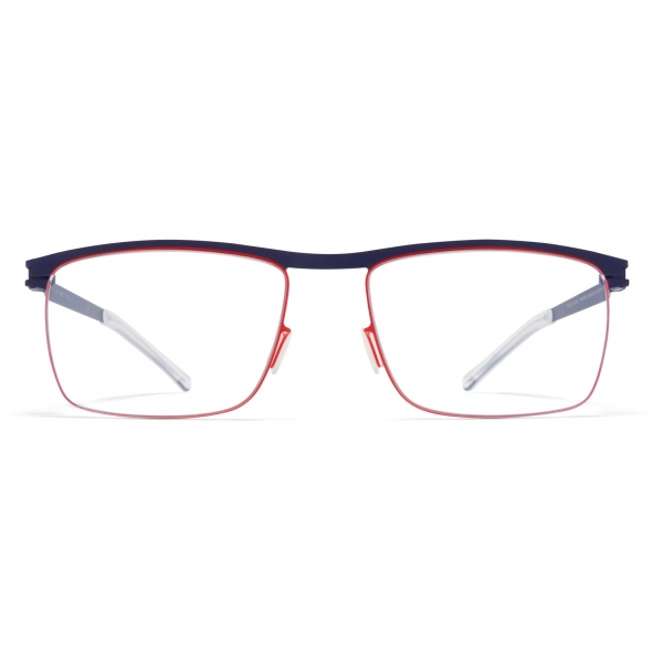 Mykita - Darcy - NO1 - Navy Rusty Red - Metal Glasses - Optical Glasses - Mykita Eyewear