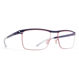 Mykita - Darcy - NO1 - Navy Rosso Arrugginito - Metal Glasses - Occhiali da Vista - Mykita Eyewear