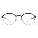 Mykita - Dorian - NO1 - Navy Rosso Ruggine - Metal Glasses - Occhiali da Vista - Mykita Eyewear