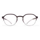 Mykita - Dorian - NO1 - Ebony Brown Cranberry - Metal Glasses - Optical Glasses - Mykita Eyewear