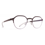 Mykita - Dorian - NO1 - Ebony Brown Cranberry - Metal Glasses - Optical Glasses - Mykita Eyewear