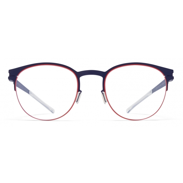 Mykita - Emory - NO1 - Navy Rosso Ruggine - Metal Glasses - Occhiali da Vista - Mykita Eyewear